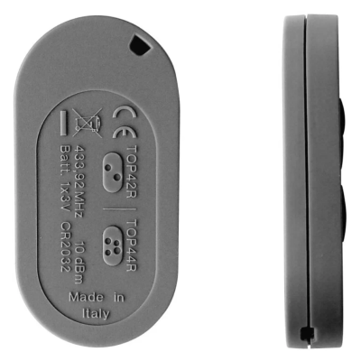 Пульт-брелок для управления автоматическими воротами CAME TOP44RGR, изображение 4