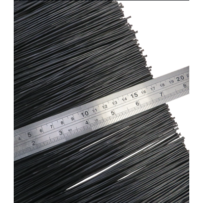 EB-1287 Щетка полосовая линейная 2500 мм (база 8) ворс высотой 137 мм PPL черный 1,00 уплотнительная промышленная для откатных ворот дверей уплотнитель от сквозняка, Высота ворса: 137, Цвет: черный, изображение 5