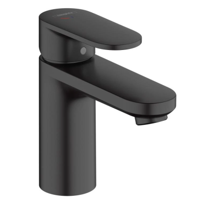 Hansgrohe Vernis Blend Смеситель для раковины однорычажный 100 без сливного гарнитура черный матовый 71580670