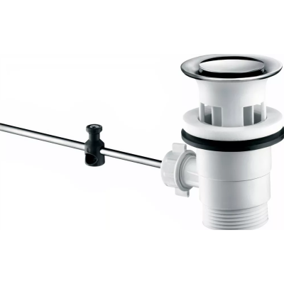 Hansgrohe Vernis Blend Смеситель для биде однорычажный со сливным гарнитуром хром 71210000, изображение 2