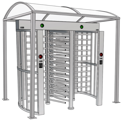 Полноростовой турникет БЛОКПОСТ РСТ 1200, изображение 5