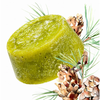 Green Era твердый шампунь Кедр против перхоти, 55 г, изображение 2