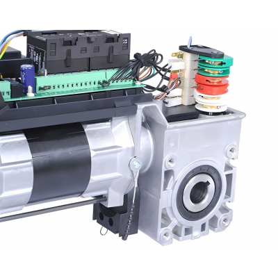 Автоматика для секционных ворот MARANTEC STAC, комплект: электропривод, панель управления, цепь, кронштейн, шпонка, изображение 4