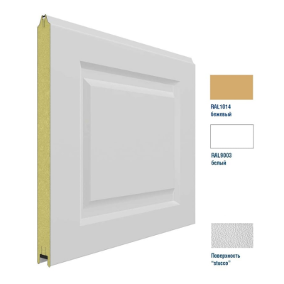 Панель 575мм Нфиленка260/Нстукко бежевая (RAL1014)/белая (RAL9003), 3F260/S00-1014/9003, Цвет: бежевый, изображение 2