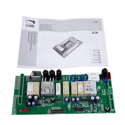 CAME 3199ZL38 плата блока управления ZL38 для шлагбаумов CAME GARD, изображение 3