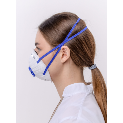 Респиратор DSK PRO 5511 НK (с клапаном) FFP2 NR D чашеобразный, изображение 8