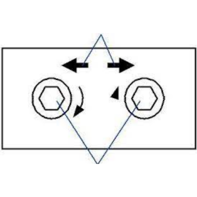9685001 гибкий настроечный ключ Somfy, для привода серии LS 40, изображение 2