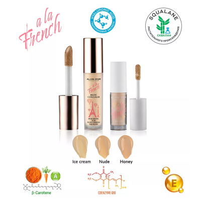Alvin D'or A LA FRENCH консилер для глаз BB Eye Concealer тон 01 Ice cream, 5 мл, Цвет: ice cream, изображение 8