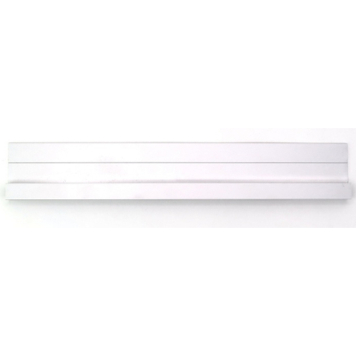 EB-1273 Профиль h-образный 2500*50*13,5 мм (база 8,0) материал алюминий анодированный применяется как крепеж для промышленной щетки полосовой линейной уплотнительной для откатных ворот дверей, изображение 3