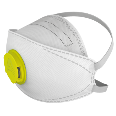 Респиратор DSK 3D 5520 НK с клапаном FFP1 NR D трехпанельный, изображение 2