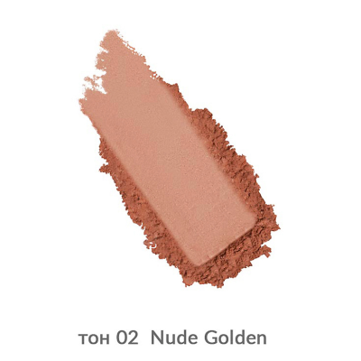 ALVIN D’OR Румяна для лица Blush belles joues A LA FRENCH, 02 Nude golden, Цвет: nude golden, изображение 2