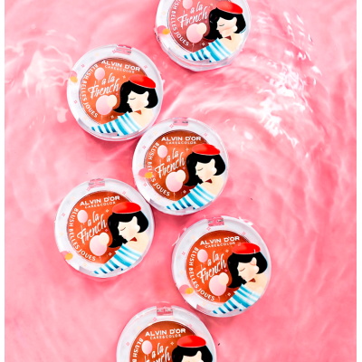ALVIN D’OR Румяна для лица Blush belles joues A LA FRENCH, 01 Pink basic, Цвет: pink basic, изображение 6