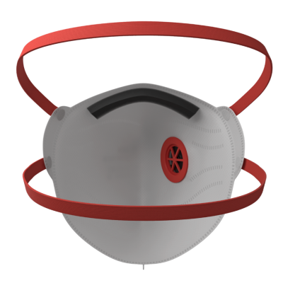 Респиратор складной DSK 5502 НК с клапаном, FFP3, изображение 4