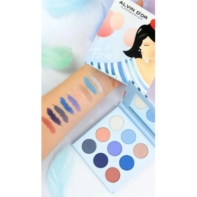 ALVIN D’OR Палетка теней для век "Моя парижанка" A LA FRENCH, изображение 6
