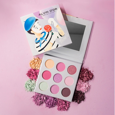 ALVIN D’OR Палетка теней для век "Влюбленный Мим" A LA FRENCH, изображение 5