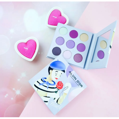 ALVIN D’OR Палетка теней для век "Влюбленный Мим" A LA FRENCH, изображение 6