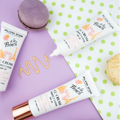 ALVIN D’OR СС-крем для лица PERFECT COVER A LA FRENCH SPF 20, 01 Light, 25 мл, Тональность: light, изображение 8