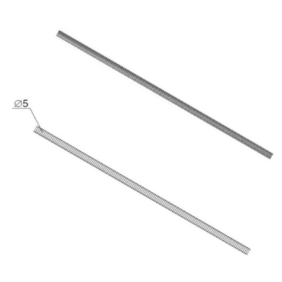 DoorHan 25014: трос стальной 5 мм, изображение 3