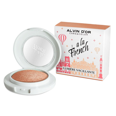 ALVIN D’OR Запечённый хайлайтер LUMIÈRE VACILLANT A LA FRENCH, 02 Goldish, Цвет: goldish, изображение 2