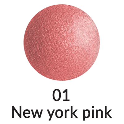 ALVIN D’OR Запечённые румяна для лица Soie Fine A LA FRENCH, 01 New York Pink, Цвет: new york pink, изображение 2