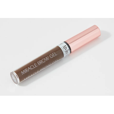 Alvin D'or, гель для бровей фиксирующий, водостойкий, пигментированный Miracle Brow Gel, тон 02 Dark brown, Цвет: dark brown, изображение 4