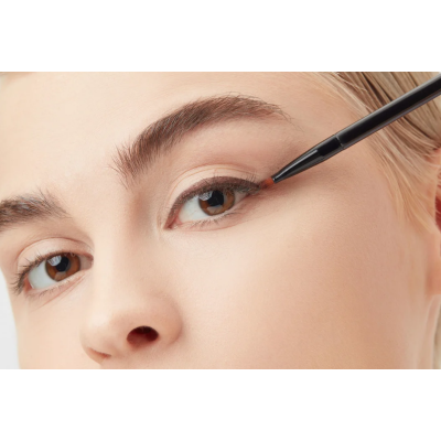 Alvin D'or гелевая подводка для глаз Duo Expert gel eyeliner P-11, тон 02 brown, Цвет: brown, изображение 10