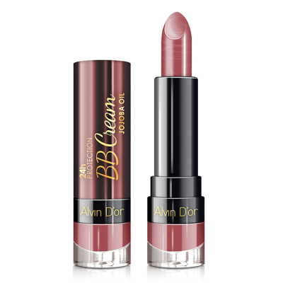 ALVIN D’OR Губная помада 24h BB Cream, 04 Тёмный нюд, Цвет: тёмный нюд