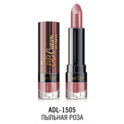 ALVIN D’OR Губная помада 24h BB Cream, 05 Пыльная роза, Цвет: пыльная роза