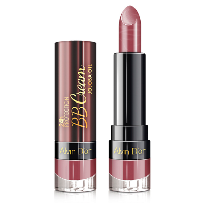 ALVIN D’OR Губная помада 24h BB Cream, 17 Поздние цветы, Цвет: поздние цветы