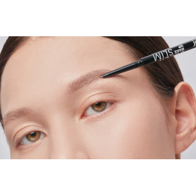 ALVIN D’OR Карандаш для бровей механический с щеточкой Super Slim, 04 Русый, Цвет: русый, изображение 7