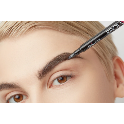 ALVIN D’OR Лайнер для бровей BROW TATTOO, 04 Гранит, Цвет: гранит, изображение 8