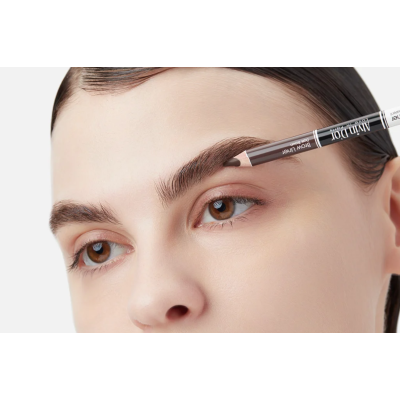 ALVIN D’OR Профессиональный дуэт для бровей карандаш + воск Brow Perfect, 02 Dark Brown, Цвет: dark brown, изображение 7