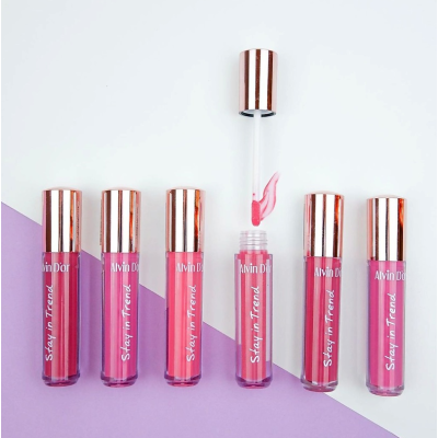 ALVIN D’OR Блеск для губ STAY IN TREND, 01 Перламутровый, Цвет: перламутровый, Объем: 5, изображение 4