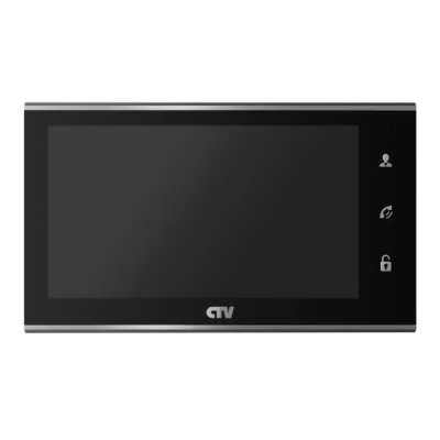 CTV-DP2702MD черный комплект 7" цветного CVBS видеодомофона, изображение 2