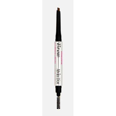 ALVIN D'OR P-9 карандаш для бровей механический с щеточкой Intense Brow + Brush, 01 Light Brown, Цвет: светло-коричневый, изображение 3