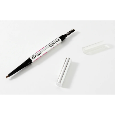 ALVIN D'OR P-9 карандаш для бровей механический с щеточкой Intense Brow + Brush, 01 Light Brown, Цвет: светло-коричневый, изображение 4