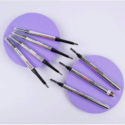 ALVIN D'OR P-9 карандаш для бровей механический с щеточкой Intense Brow + Brush, 01 Light Brown, Цвет: светло-коричневый, изображение 9