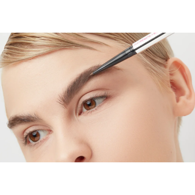 ALVIN D'OR P-9 карандаш для бровей механический с щеточкой Intense Brow + Brush, 01 Light Brown, Цвет: светло-коричневый, изображение 8