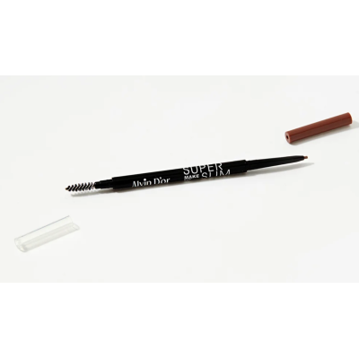 ALVIN D’OR Карандаш для бровей механический с щеточкой Super Slim, 01 Светло-коричневый, Цвет: светло-коричневый, изображение 3