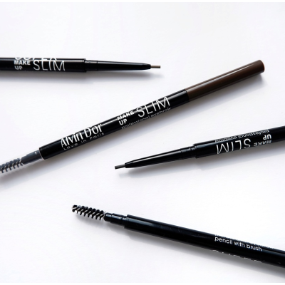 ALVIN D’OR Карандаш для бровей механический с щеточкой Super Slim, 01 Светло-коричневый, Цвет: светло-коричневый, изображение 9