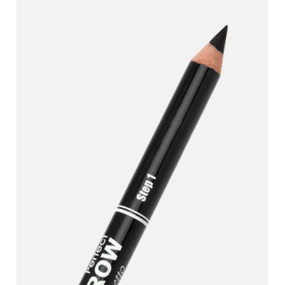 ALVIN D’OR Профессиональный дуэт для бровей карандаш + воск Brow Perfect, 01 Soft Black, Цвет: soft black, изображение 3