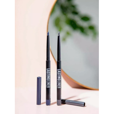 Alvin D'or Карандаш для глаз гелевый водостойкий P-14 LASTINGLINER, тон 01 черный, Цвет: черный, изображение 5