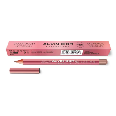 ALVIN D’OR Карандаш для губ RICH COLOR, цвет: тон 01 розово-телесный, Цвет: розово-телесный