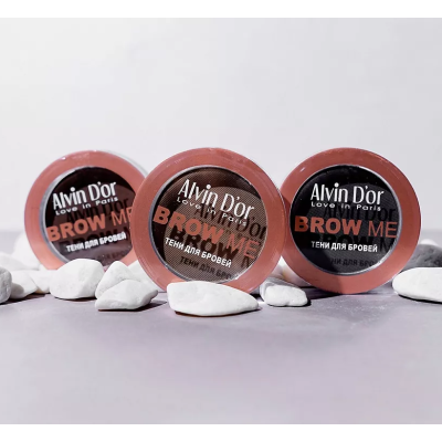 ALVIN D’OR Тени для бровей Brow me, 01 Blonde, Цвет: blonde, изображение 4