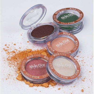 Alvin D'or Тени для век Bold Eyes, тон 01 белый жемчуг, Цвет: белый жемчуг, изображение 4