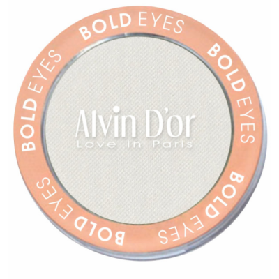 Alvin D'or Тени для век Bold Eyes, тон 01 белый жемчуг, Цвет: белый жемчуг, изображение 2