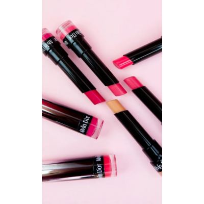 ALVIN D’OR Губная помада гелевая Wet&Shine, тон 10, Цвет: красный бархат, изображение 3