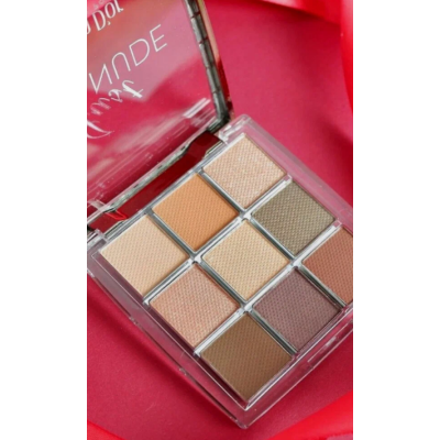 Alvin D'or, Тени для век Just Nude. Палетка теней 9 оттенков, изображение 5