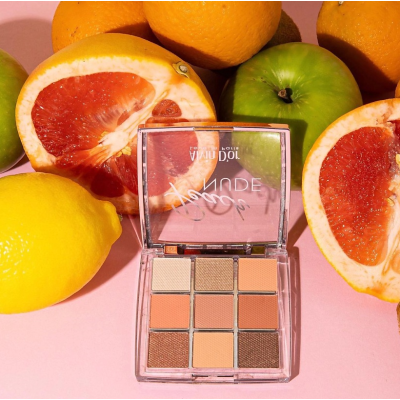 ALVIN D’OR Палетка теней для век PEACH NUDE, 13 г, изображение 5