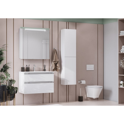 Зеркальный шкаф Roca Victoria Nord 80 ZRU9000033 белый, изображение 5